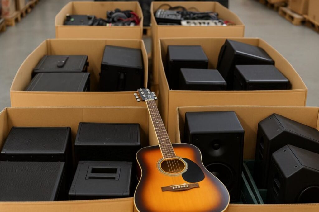 Musikinstrumente und DJ-Equipment